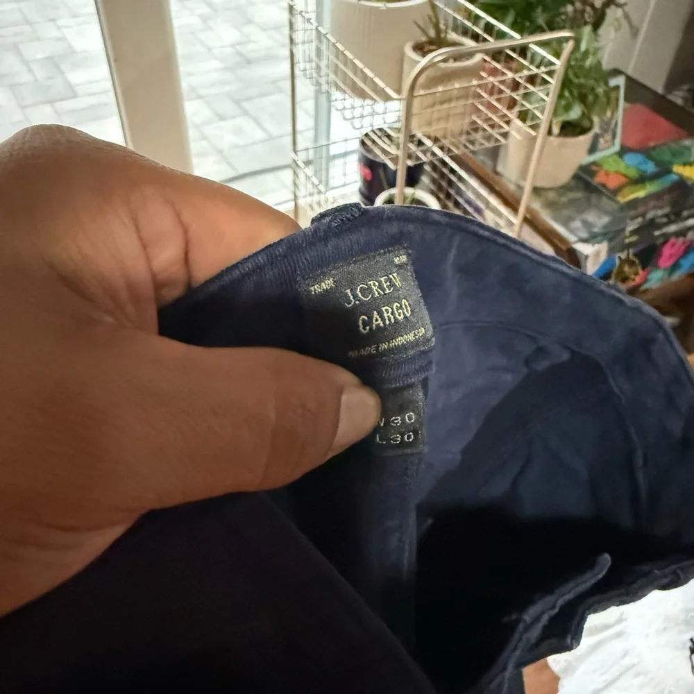 J. Crew 770!Men's Navy Cargo Pants